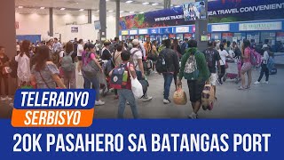 Batangas port expects 20K passengers for Undas 2024  Johnson Ikwento Mo 28 October 2024 [upl. by Ashley]