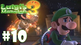 Luigis Mansion 3  Gameplay Walkthrough Part 10 10th Floor [upl. by Nnylatsyrk]