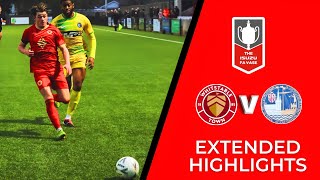 Whitstable Town v Lydd Town  FA VASE Extended Match Highlights [upl. by Dnalyram]