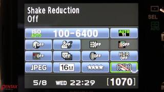 Pentax Shake Reduction Tips amp Tutorial [upl. by Sisco]