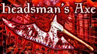 Skyrim SE  Headsmans Axe  Unique Weapon Guide [upl. by Glynas30]