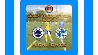 Walthamstow U23 v Tiptree Jobserve FC Essex FA County Cup Round 1 Highlights 051024 [upl. by Synned]