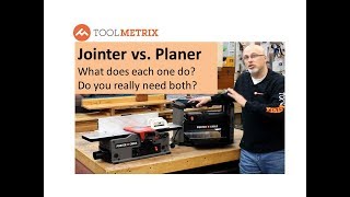 Jointer vs Planer What Does Each One Do [upl. by Llertnod]