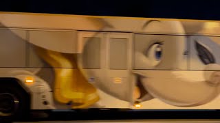 Come See All The Newest Walt Disney Character Buses at the Magic Kingdom [upl. by Morry]