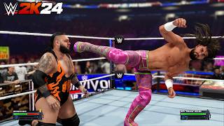 Seth quotFreakinquot Rollins vs Bronson Reed  Full Match CROWN JEWEL 2024  WWE 2K24 [upl. by Anertac]