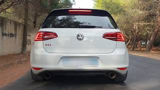 Sound Golf GTI Mk7 Performance DSG Full Exhaust Ragazzon [upl. by Idnaj660]