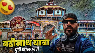 Badrinath Yatra 2024  Badrinath Yatra Complete Information  Ep4  jai Baba Badri Vishal ❤️🙏🏻🙏🏻 [upl. by Acisset]