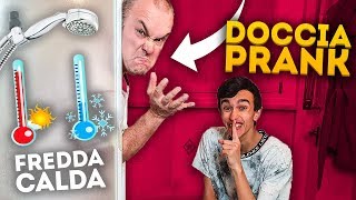 PAPÀ DOCCIA FREDDA o CALDA PRANK ASSURDO😂 DIVERTENTE [upl. by Yliab504]