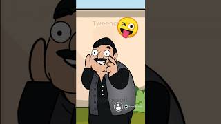 Kash Bahu Gungi Hoti🤣 Hindi cartoon videofunnyfunnyanimationstorylolamazingstupide funny [upl. by Bullough]