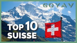 Les 10 plus belles villes de Suisse [upl. by Rubel]