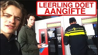 LEERLING DOET AANGIFTE BIJ DE POLITIE [upl. by Khoury31]