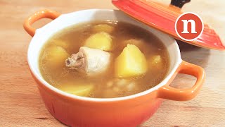 NyonyaStyle Potato Soup Nyonya Cooking [upl. by Dody]