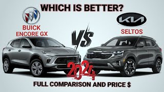 2024 Buick Encore GX vs Kia Seltos SX [upl. by Lanod]