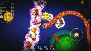 worms zone game play  worms zone io long  red epic  epic 2024  wormszoneiobigsnakeskills [upl. by Monteria]