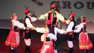 Koniczyna Polish Folk Dance Group quotKrakowiakquot [upl. by Worth951]