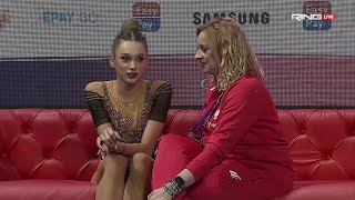 Liliana LEWINSKA POL Ribbon Final RGI FIG WORLD CUP SOFIA 2024 [upl. by Adnyl496]