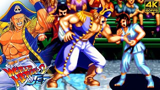 World Heroes 2 Jet  Captain Kidd Arcade  1994 4K 60FPS [upl. by Henrieta396]