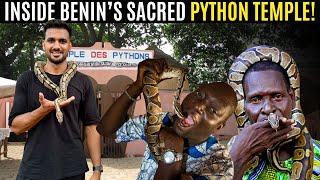 Secrets of Snake worship WHY do people worship PYTHONS in Africa Ouidah 🇧🇯 [upl. by Beera]