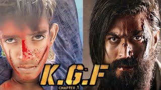 Kgf Chapter 1 l kgf chapter 2 spoof 🔥l kgf 2 machine gun scene l spoof l 😈Yash l Sonu Kumar 06 [upl. by Seibold]