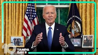 President Biden shares reason behind his decision to pass the torch to VP Kamala Harris [upl. by Yecad]