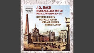 Musikalisches Opfer Musical Offering  BWV 1079 Quaerendo invenietis Canon a 4 [upl. by Elrod]