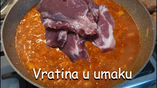 Kako napraviti vratinu u umaku [upl. by Nihsfa869]