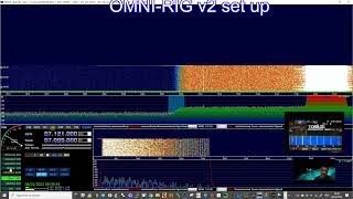 OmniRig V21 with HDSDR and ICOM IC7300 [upl. by Virnelli]