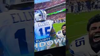 EZEKIEL ELLIOTT SCORES 1st TOUCHDOWN Cowboys vs 49ers Highlights shorts youtubeshorts trending [upl. by Eimia924]