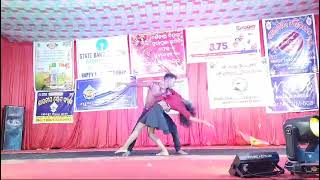 Bhigi bhigi raaton me contemporary dance by Bibhuti and debashmita 90 s ka song 😍😍 [upl. by Esidarap]