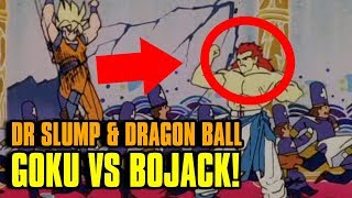 Goku vs Bojack FIGHT Dragon Ball IN Dr Slump Movies amp More DBZ Crossovers 5 [upl. by Atnahc]