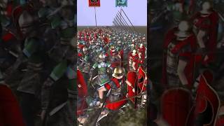 Rome Total War 1vs1 Тяжелые копейщики vs Триарии games rometotalwar totalwar shorts [upl. by Nahtannhoj958]