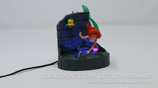 2024 The Little Mermaid Hallmark Ornament [upl. by Acinorahs381]