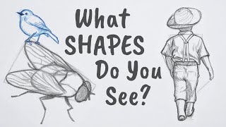 How to Draw ANYTHING Using Simple Shapes [upl. by Jariah]