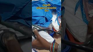 Aneroid sphygmomanometer use।।virel video 🙏 [upl. by Aitetel]