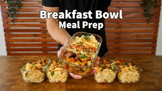 5 Meal Prep Bowls In Less Than 1 Hour  Breakfast Meal Prep Recipe [upl. by Crenshaw]