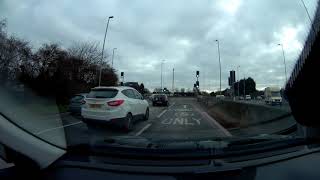 Driving Navigation  Nottingham Bardills Island Long Eaton 2 [upl. by Cl438]