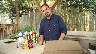 How to clean Sunbrella outdoor cushions  UltimatePatiocom [upl. by Etessil]