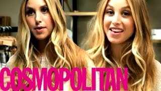 Whitney Port interview backstage of Olay photoshoot 2013 [upl. by Egroej]