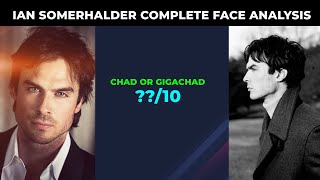 blackpill ian somerhalder COMPLETE FACE ANALYSIS  ian somerhalder Chad or gigachad [upl. by Dlaner586]