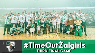 TimeOutŽalgiris Se04 Ep26 „Žalgiris“ – LKL čempionas [upl. by Nidak]