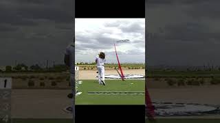 Kyle Berkshire hits a drive 450 at a World Long Drive Event golfswing golf pga pgatour golfer [upl. by Doane904]