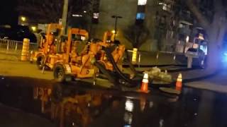 Montreal Flood 2019  Video 14 Walking around Gouin where water pumps are in action [upl. by Enitsenre]