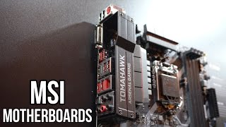 MSI Z270 Motherboard Overview  CES 2017 [upl. by Eppesiug]