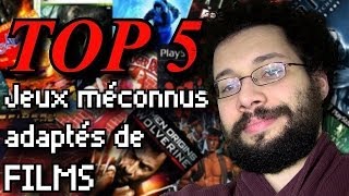 Top 5 des jeux méconnus adaptés de films  sur Wakanimtv [upl. by Nomihs]