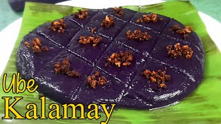 UBE KALAMAY  How To Make Ube Kalamay With Latik [upl. by Lebazej]