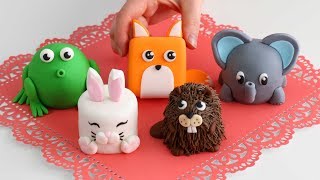 More Mini ANIMAL CAKES Cutest Cakes EVERRR [upl. by Eidson]