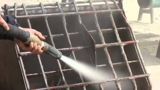 Dustless Blasting Mortar and Concrete [upl. by Ralston]