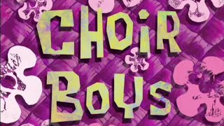 SpongeBob  Porous PocketsChoir Boys Title Card Slovenian🇸🇮 [upl. by Skvorak892]