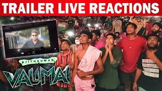 Valimai Trailer Public Reactions  Valimai Trailer Public Reaction Theatre  Ajith kumar  Valimai [upl. by Ahsieyn]