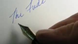 Sailor Fude nib writing sample  nibscom [upl. by Anirav]